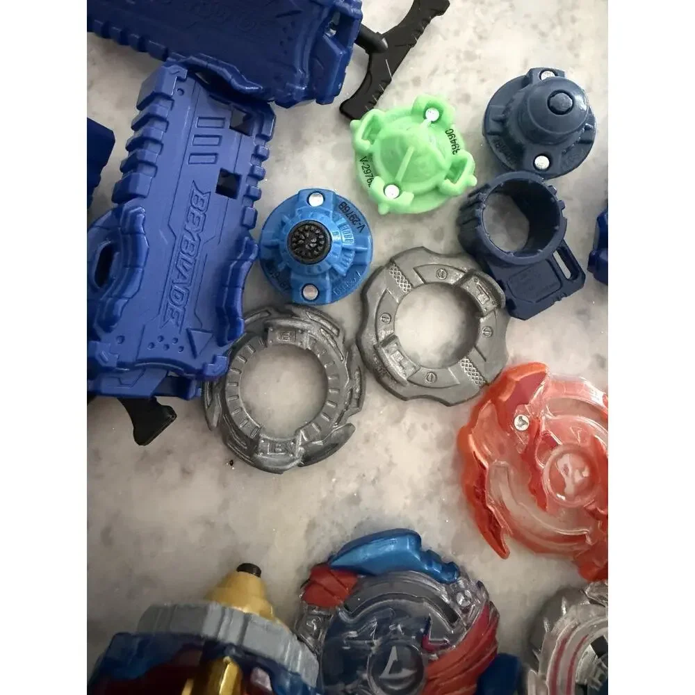 Beyblade Lot Pieces Multi-Color - Metal Fusion Spinners